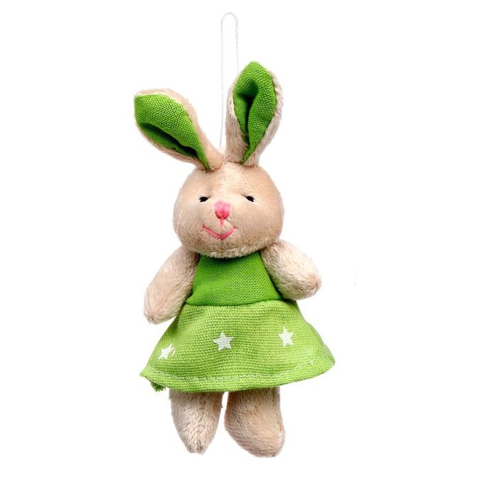СИМА-ЛЕНД Мягкая игрушка «Кролик», на подвеске, виды МИКС