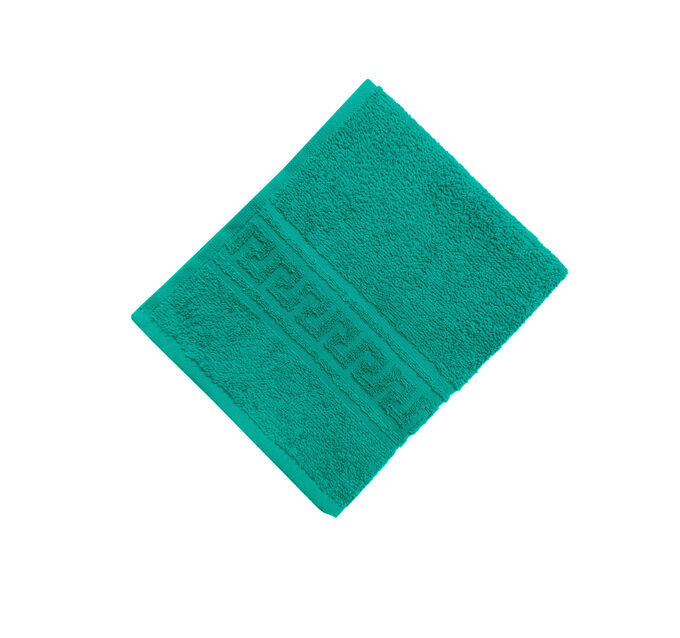 Ивановотекстиль Махровое гладкокрашеное полотенце 70*140 см 380 г/м2 (Темно-зеленый)