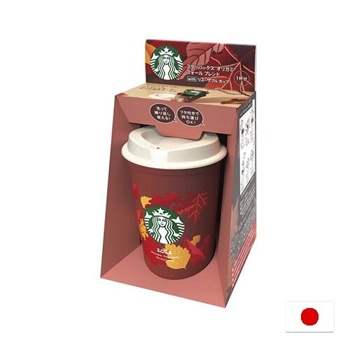 Starbucks Autumn Cup 80g - Японский Старбакс Осенний. Пластиковый стакан. Без кофе