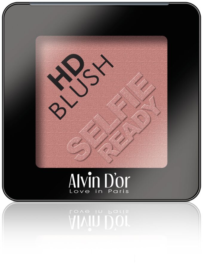 .ALVIN D&#039;OR B-2 Румяна для лица пудровые HD BLUSH Selfie Ready 6гр. (тон 04 - марсала)