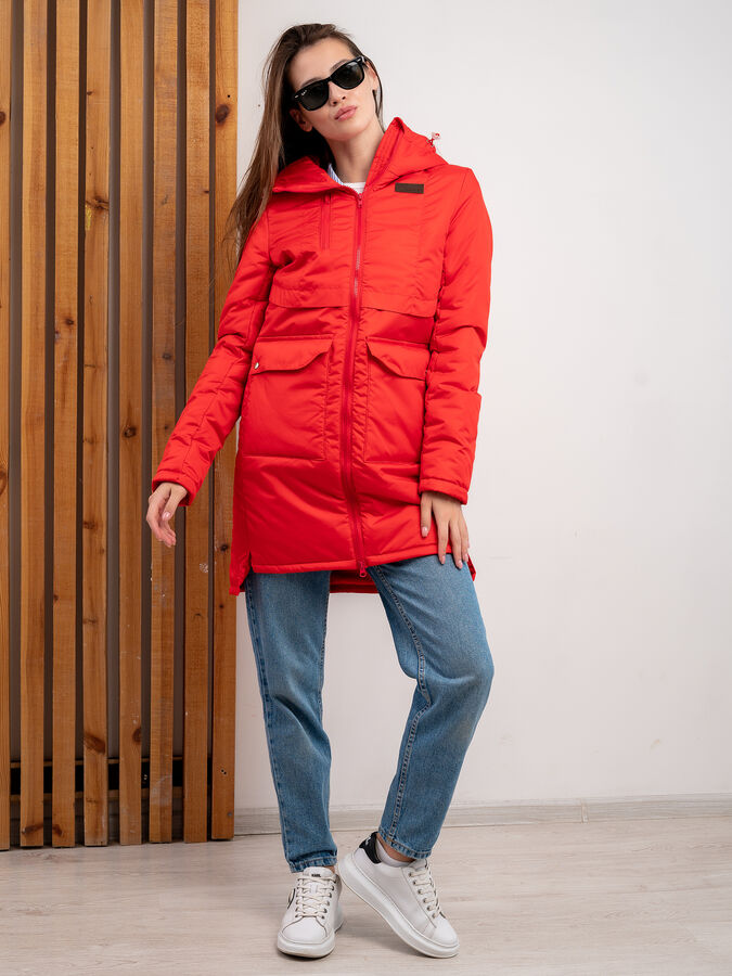 yollochka Куртка женская &#039;Мисти&#039; красный