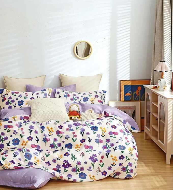 Швейный цех "Маруся" Комплект постельного белья из сатина 2 спальный
