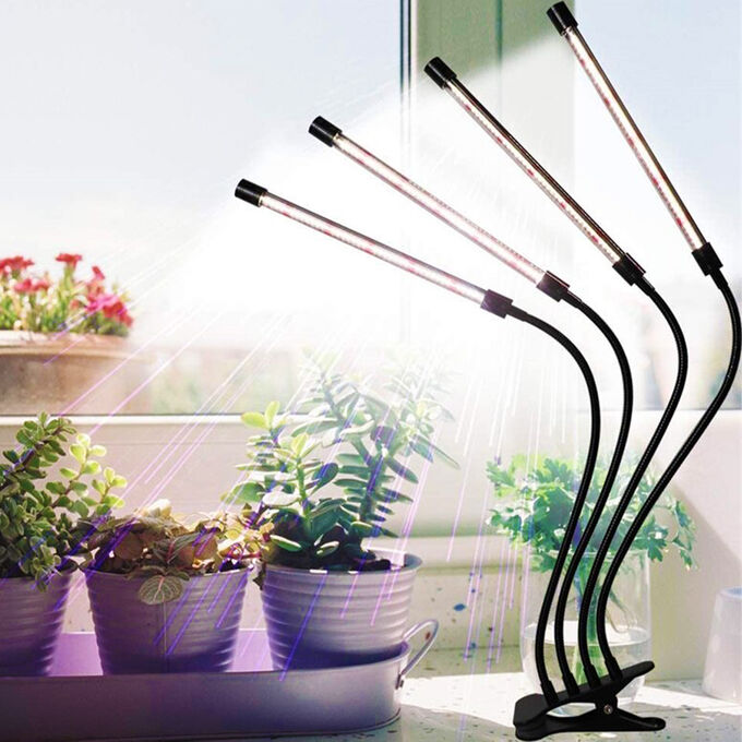 Фитолампа для растений Plant Grow Light 4 лампы