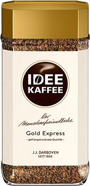 Jacobs IDEE KAFFEE. Gold Express 100 гр. стекл.банка