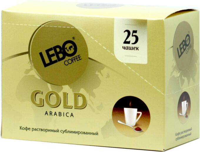 LEBO. Gold карт.пачка, 25 пак.