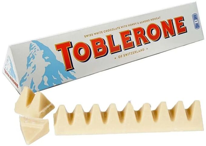 Молочный шоколад Toblerone Вайт 100гр