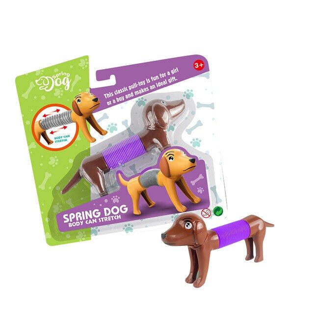 Spring Dog - Телескопическая собака (коричневая)
