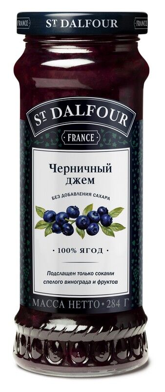St.Dalfour Джем St. Dalfour Черника 284гр, Франция