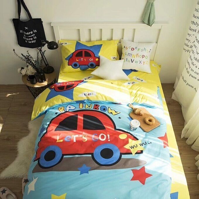 Viva home textile Комплект постельного белья Сатин Детский CD021