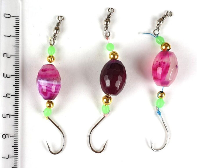 Булер JpFishing Natural Gem Glass Ellipse (4.5гр, 1шт, 20мм, натур ...