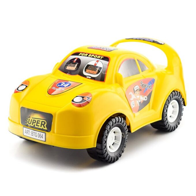 Пластиковый автомобиль
