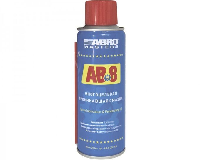 Смазка-спрей ABRO многоцелевая проникающая 450 мл (12/кор)