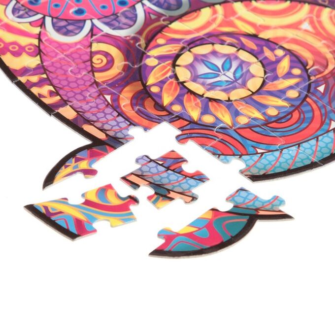 Puzzle Time Пазл формовой «Кролик», 65 деталей