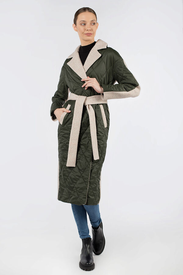Империя пальто 01-11370 Пальто женское демисезонное (пояс)