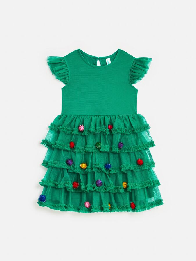Платье детское для девочек Losharik2 зеленый