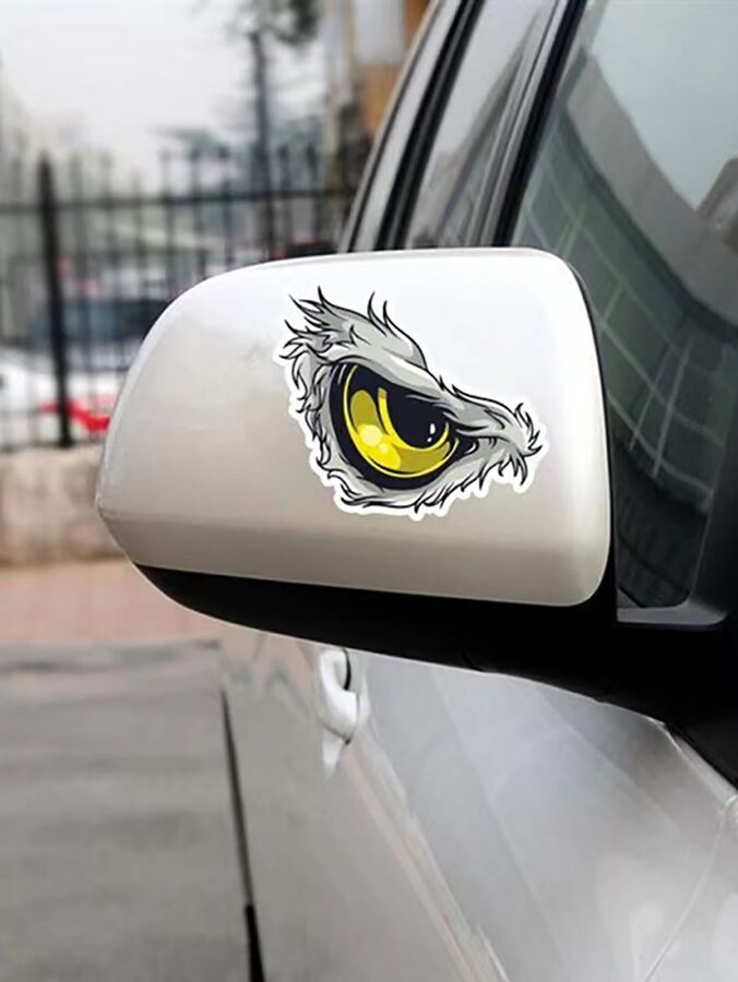 Наклейки на зеркала автомобиля
