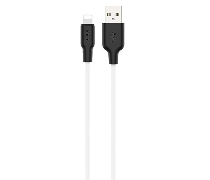 Силиконовый USB кабель HOCO X21 Lightning