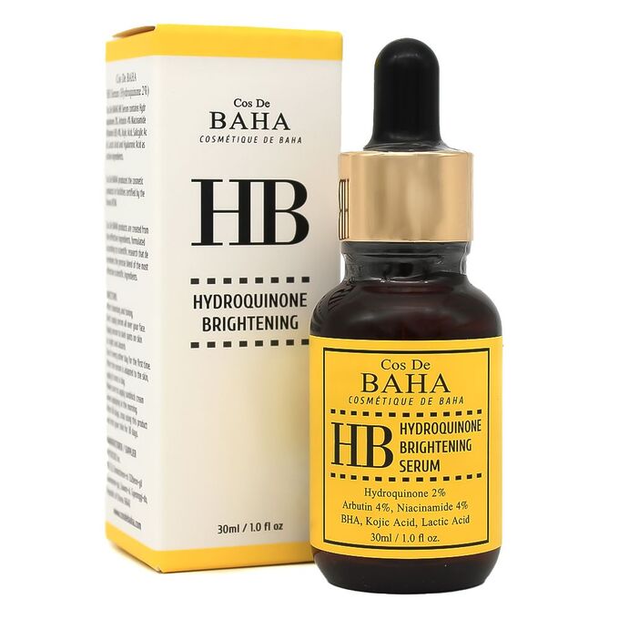Cos De BAHA Осветляющая сыворотка с 2% гидрохиноном Hydroquinone Brightening Serum (HB)