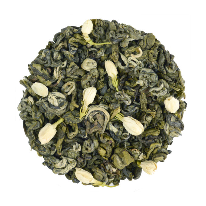 Чаеман Востока Чай зеленый Моли Хуа Ча (Зеленые спирали с жасмином), 100гр
