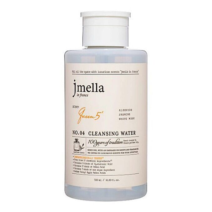 JMsolution JMELLA  Очищающая вода для снятия макияжа Королева In France Queen 5&#039; Cleansing Water, 500 мл