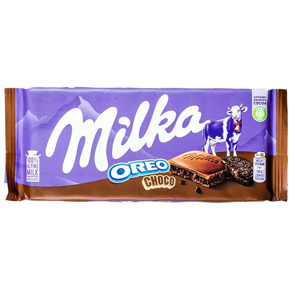 Шоколад Милка молочный Орео 100 гр