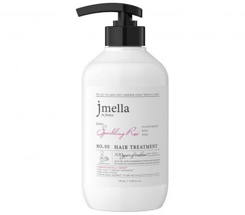 JMELLA Питательная маска-кондиционер для волос с экстрактом розы и черной смородины In France Sparkling Rose Hair Treatment