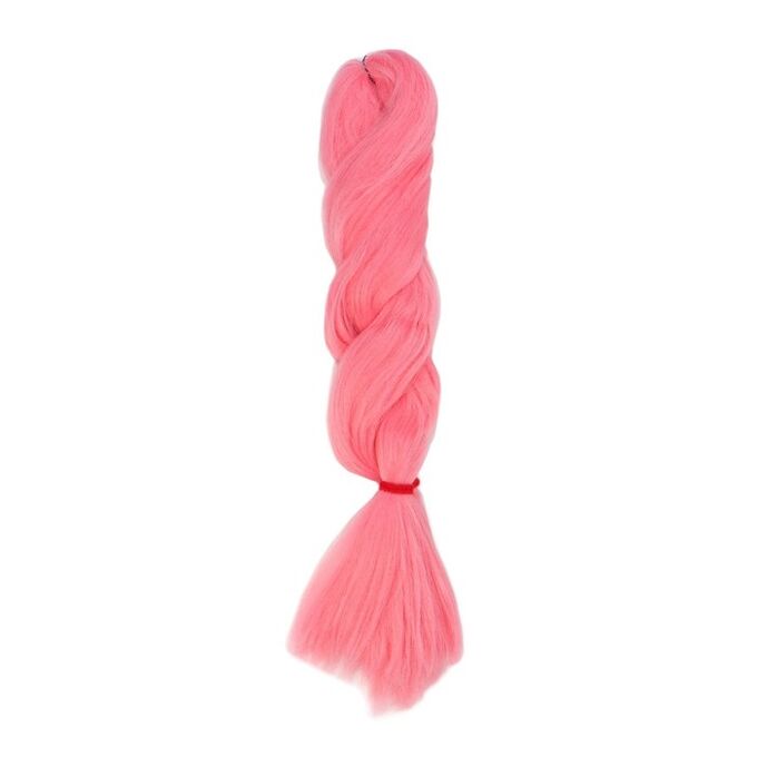 Queen fair SOFT DREADS Канекалон однотонный, гофрированный, 60 см, 100 гр, цвет розовый(#PINK)