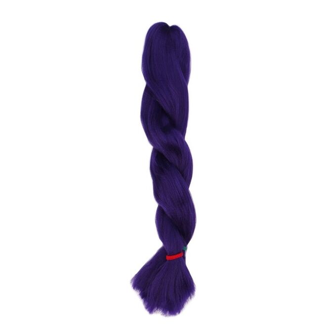 Queen fair SOFT DREADS Канекалон однотонный, гофрированный, 60 см, 100 гр, цвет фиолетовый(#MR-PURLE)