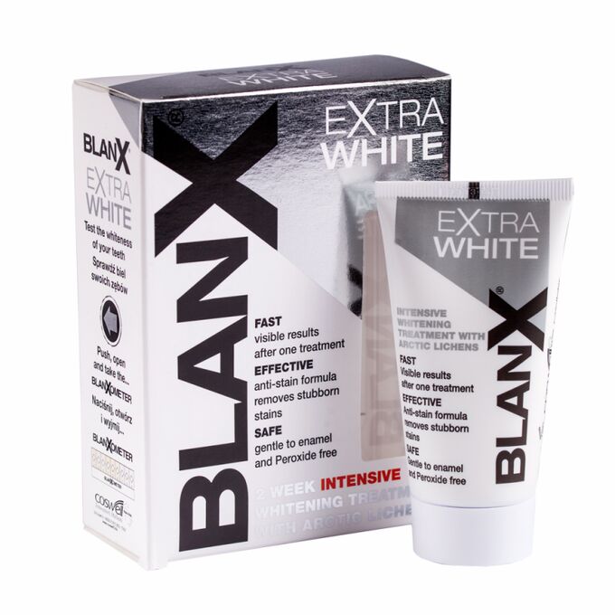 Бланкс Интенсивно отбеливающая зубная паста Extra White, 50 мл (Blanx, Зубные пасты Blanx)