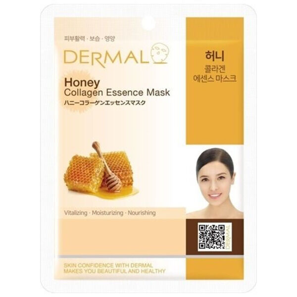 Dermal Косметическая маска с коллагеном и экстрактом мёда «Душистый мёд» 23 г