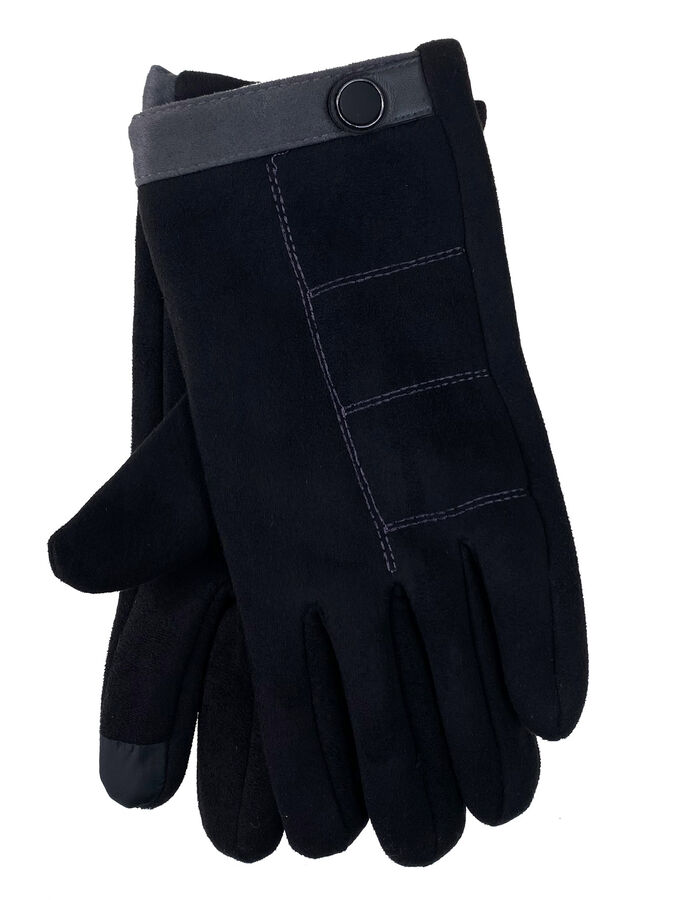 Greta Теплые мужские перчатки с подкладом из искусственного меха