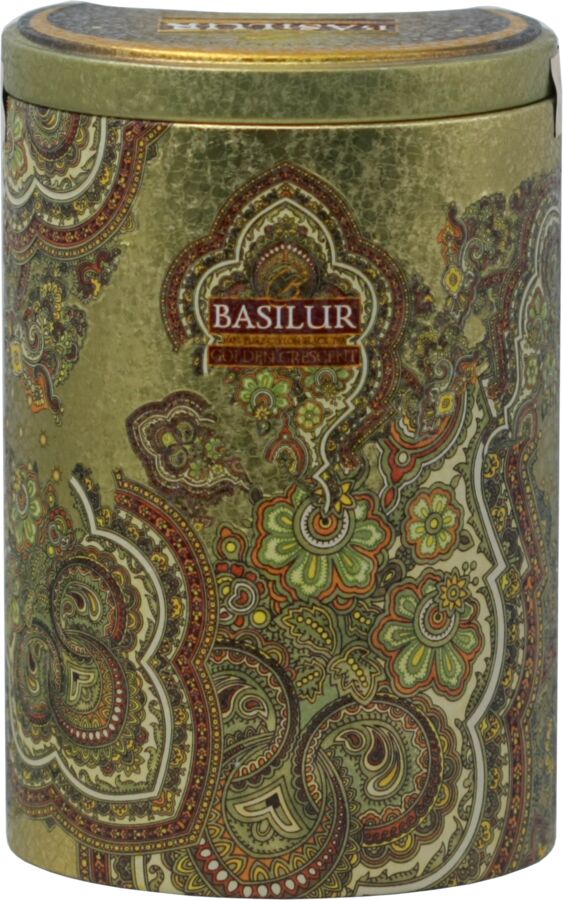 Basilur Tea BASILUR. Восточная коллекция. Золотой месяц 100 гр. жест.банка