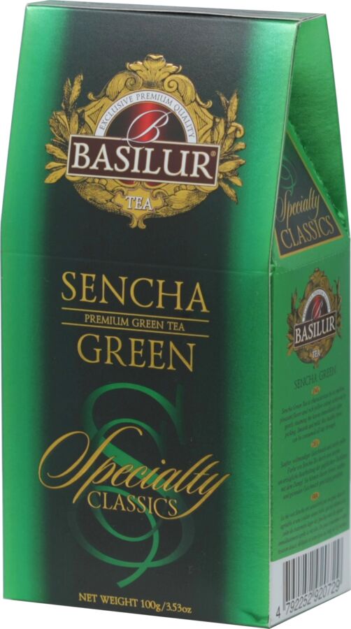 Basilur Tea BASILUR. Избранная классика. Sencha 100 гр. карт.пачка