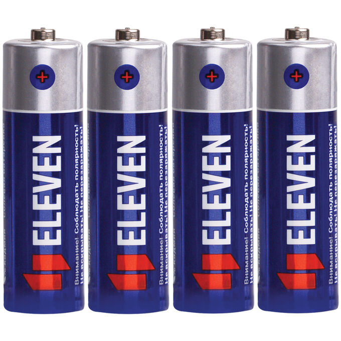 Батарейка Eleven AA (R6) солевая, SB4, 1шт