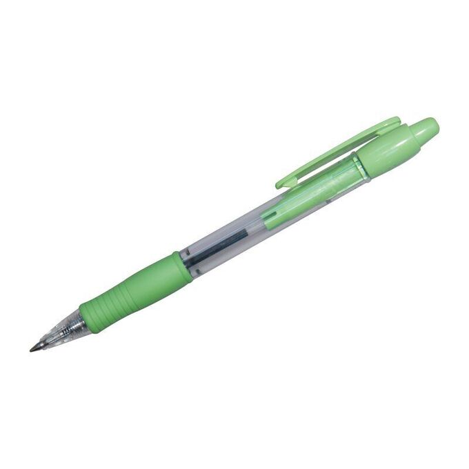 PILOT Ручка шариковая автоматическая &quot;Super Grip&quot; F-SG, синяя, 0,7мм, салатовый грип