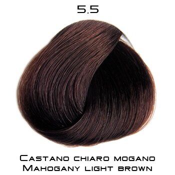 5-5 Крем - краска для волос Selective COLOREVO светло-каштановый махагоновый, 100мл