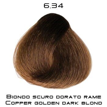 6-34 Крем - краска для волос Selective COLOREVO темный блондин золотисто-медный, 100мл