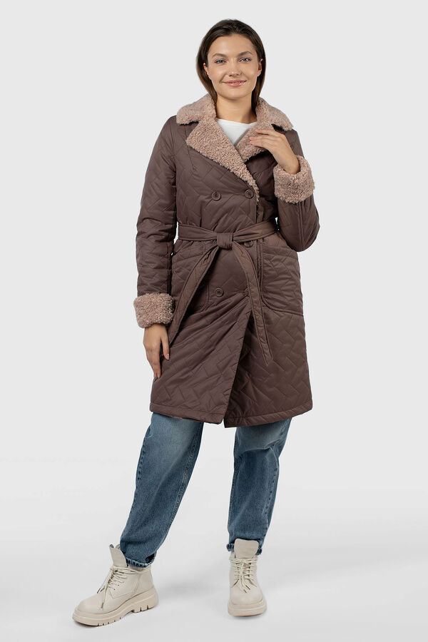 Империя пальто 05-2112 Куртка женская зимняя (пояс)