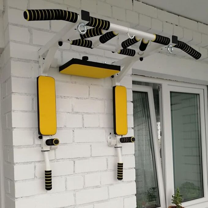 Turnik home Турник 3в1 Мультихват настенный разборный усиленный