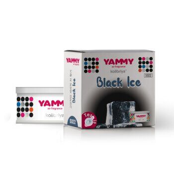 Ароматизатор меловой YAMMY баночка &quot;Black Ice&quot;