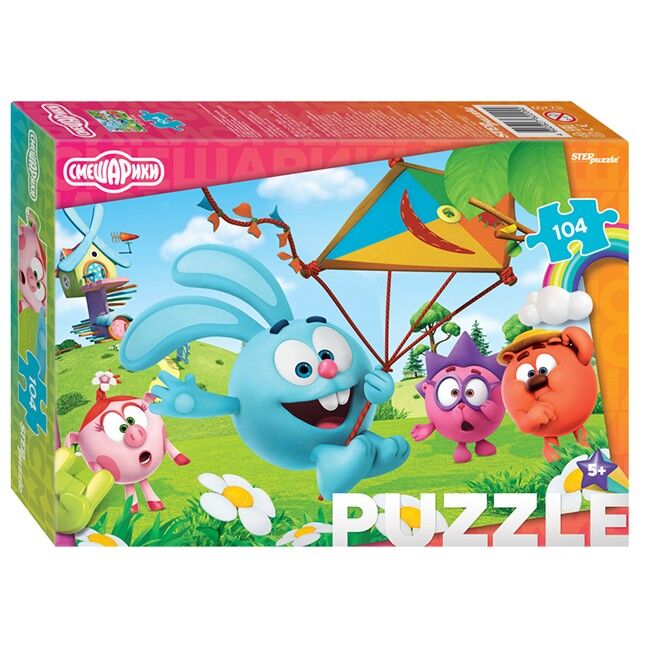 STEP PUZZLE Пазл 104 Смешарики 82209 Степ
