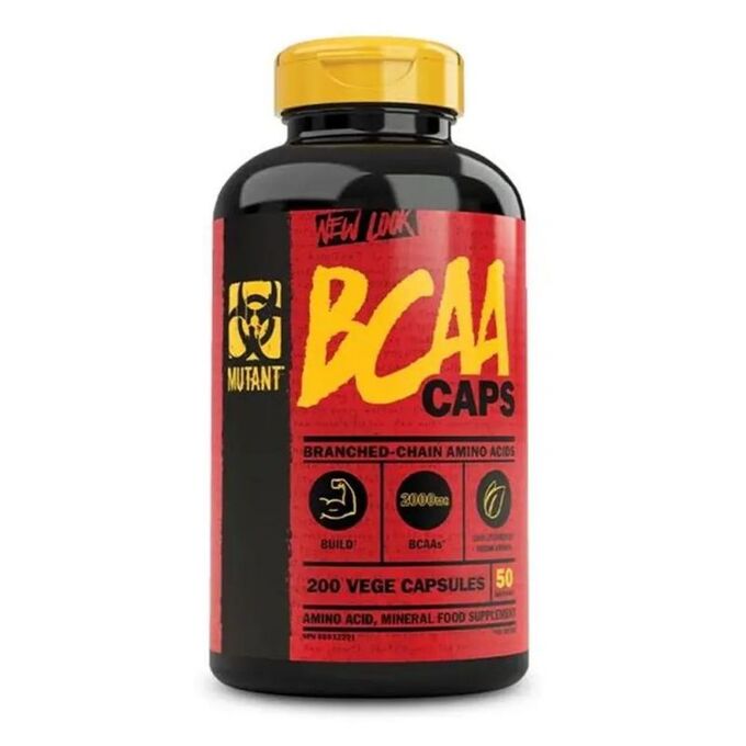 Аминокислоты BCAA MUTANT 500мг. - 200 капс.