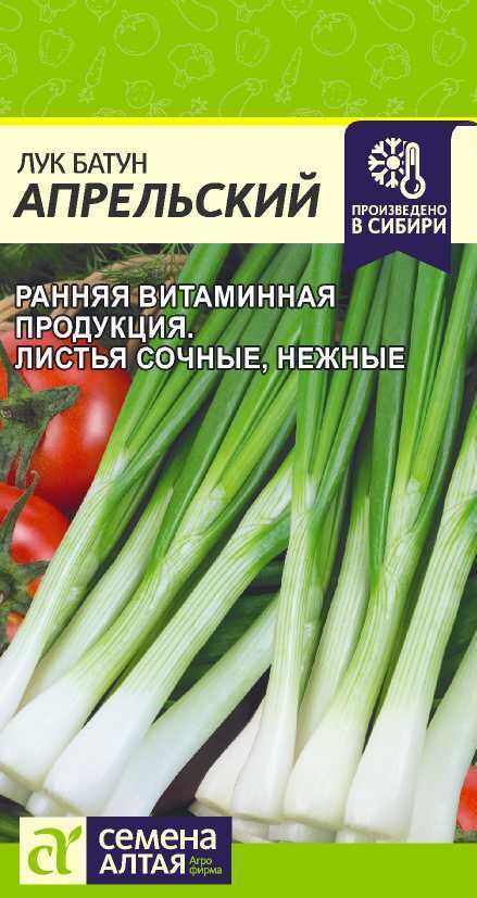 Семена Алтая Лук Батун Апрельский/Сем Алт/цп 1 гр.