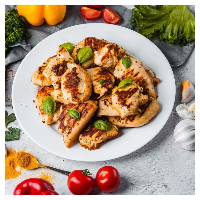 Раут Шашлык из куриной грудки  1/1 кг