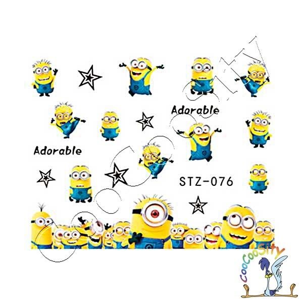 NAIL STICKERS Слайдер-дизайн для ногтей STZ-076