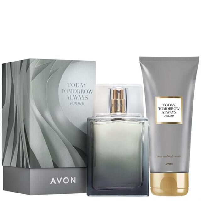 Avon Парфюмерно-косметический набор &quot;Today Tomorrow Always для него&quot;