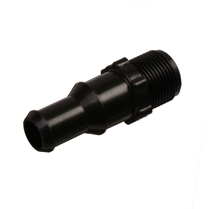 Greengo Штуцер, наружная резьба 3/4&quot;, для шланга 3/4&quot; (19 мм) — 1&quot; (25 мм), пластик