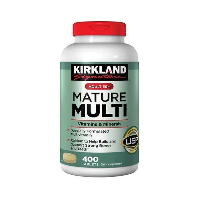 KIRKLAND Mature Multi - комплекс мультивитаминов для возраста 50+