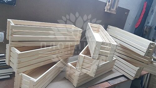 Ящик для рассады из дерева