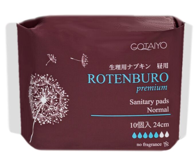 Gotaiyo PREMIUM ROTENBURO Прокладки женские гигиенич. Нормал/Sanitary pads Normal,10шт, Арт-02023